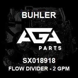 SX018918 Buhler Flow Divider - 2 GPM | AGA Parts