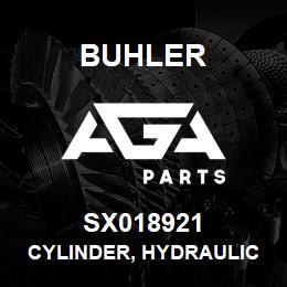 SX018921 Buhler Cylinder, Hydraulic - 2.5 x 15 (Welded) | AGA Parts