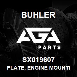 SX019607 Buhler Plate, Engine Mounting - Rear (LH) | AGA Parts