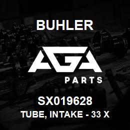 SX019628 Buhler Tube, Intake - 33 x 5 | AGA Parts