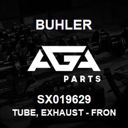 SX019629 Buhler Tube, Exhaust - Front | AGA Parts