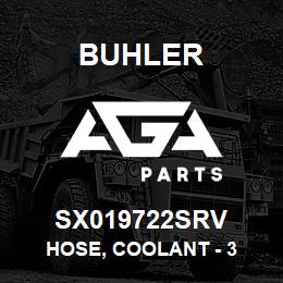 SX019722SRV Buhler Hose, Coolant - 3 | AGA Parts