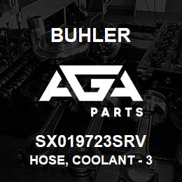 SX019723SRV Buhler Hose, Coolant - 3 | AGA Parts