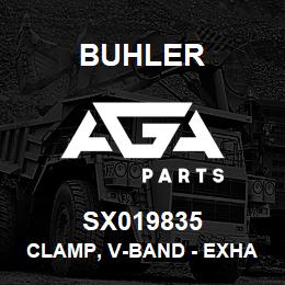 SX019835 Buhler Clamp, V-Band - Exhaust | AGA Parts