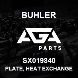 SX019840 Buhler Plate, Heat Exchanger Seal, LH | AGA Parts