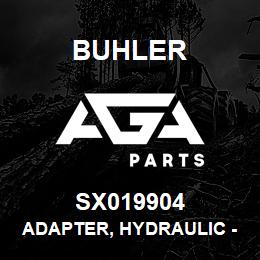 SX019904 Buhler Adapter, Hydraulic - 12 Branch Tee | AGA Parts