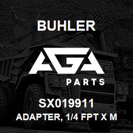 SX019911 Buhler Adapter, 1/4 Fpt x M12 | AGA Parts