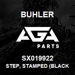 SX019922 Buhler Step, Stamped (Black) | AGA Parts