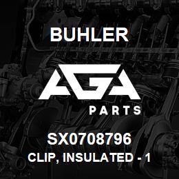 SX0708796 Buhler Clip, Insulated - 1 Closed | AGA Parts