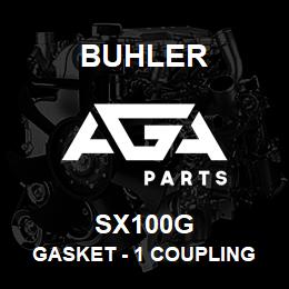 SX100G Buhler Gasket - 1 Coupling EPDM | AGA Parts