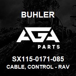 SX115-0171-085 Buhler Cable, Control - Raven 450 | AGA Parts