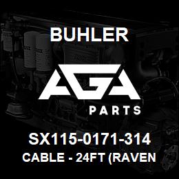 SX115-0171-314 Buhler Cable - 24ft (Raven 4400) | AGA Parts