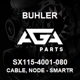 SX115-4001-080 Buhler Cable, Node - Smartrax Node | AGA Parts