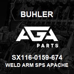 SX116-0159-674 Buhler Weld Arm Sps Apache | AGA Parts