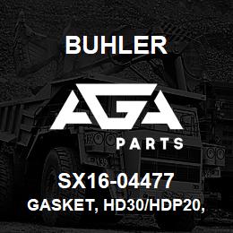 SX16-04477 Buhler Gasket, HD30/HDP20, 24 Shell | AGA Parts