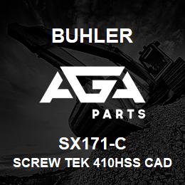 SX171-C Buhler Screw Tek 410HSS Cad Plated | AGA Parts