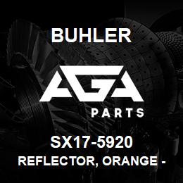 SX17-5920 Buhler Reflector, Orange - 2 x 9 (Day) | AGA Parts