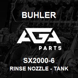 SX2000-6 Buhler Rinse Nozzle - Tank Rinse Ball | AGA Parts