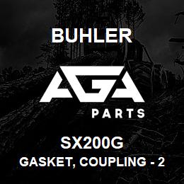 SX200G Buhler Gasket, Coupling - 2 (EPDM) | AGA Parts