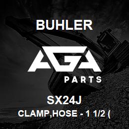 SX24J Buhler Clamp,Hose - 1 1/2 (Worm Screw) | AGA Parts