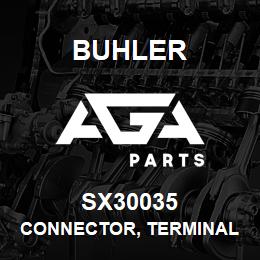 SX30035 Buhler Connector, Terminal - 18 AWG (Female) | AGA Parts