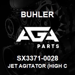 SX3371-0028 Buhler Jet Agitator (High Capacity) | AGA Parts