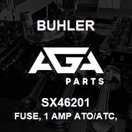 SX46201 Buhler Fuse, 1 Amp Ato/Atc, Black | AGA Parts