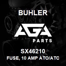 SX46210 Buhler Fuse, 10 Amp Ato/Atc, Red | AGA Parts