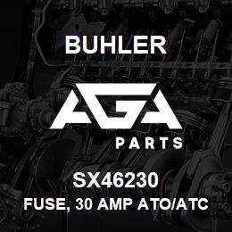 SX46230 Buhler Fuse, 30 Amp Ato/Atc, Lt. Green | AGA Parts