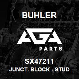 SX47211 Buhler Junct. Block - Stud Type 3/8 Neg. Stud | AGA Parts