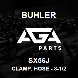 SX56J Buhler Clamp, Hose - 3-1/2 (Worm Screw) | AGA Parts