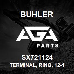 SX721124 Buhler Terminal, Ring, 12-10ga 3/8 St | AGA Parts