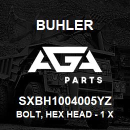 SXBH1004005YZ Buhler Bolt, Hex Head - 1 x 4 Gr-5 | AGA Parts