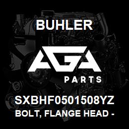 SXBHF0501508YZ Buhler Bolt, Flange Head - 1/2 x 1-1/2 Gr-8 YZ | AGA Parts