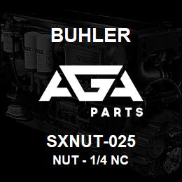 SXNUT-025 Buhler Nut - 1/4 NC | AGA Parts