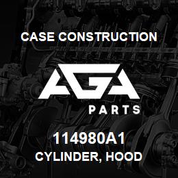 114980A1 Case Construction CYLINDER, HOOD | AGA Parts