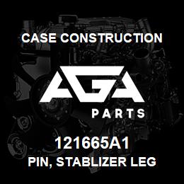 121665A1 Case Construction PIN, STABLIZER LEG | AGA Parts