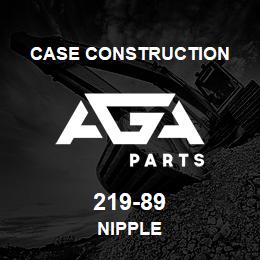 219-89 Case Construction NIPPLE | AGA Parts