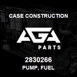 2830266 Case Construction PUMP, FUEL | AGA Parts