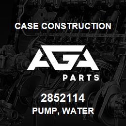 2852114 Case Construction PUMP, WATER | AGA Parts