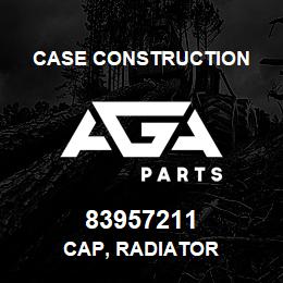 83957211 Case Construction CAP, RADIATOR | AGA Parts