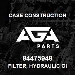 84475948 Case Construction FILTER, HYDRAULIC OIL | AGA Parts