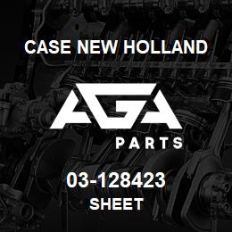 03-128423 CNH Industrial SHEET | AGA Parts