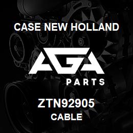 ZTN92905 CNH Industrial CABLE | AGA Parts