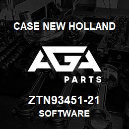 ZTN93451-21 CNH Industrial SOFTWARE | AGA Parts