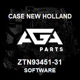 ZTN93451-31 CNH Industrial SOFTWARE | AGA Parts