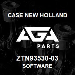 ZTN93530-03 CNH Industrial SOFTWARE | AGA Parts