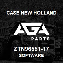 ZTN96551-17 CNH Industrial SOFTWARE | AGA Parts