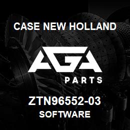 ZTN96552-03 CNH Industrial SOFTWARE | AGA Parts