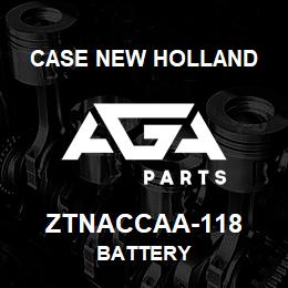 ZTNACCAA-118 CNH Industrial BATTERY | AGA Parts